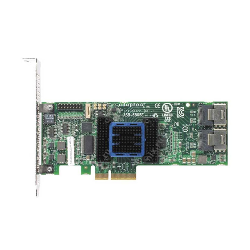 2270900-R Adaptec RAID 6805E 8-Port Internal 6Gb/s PCIe x4 RAID adapter