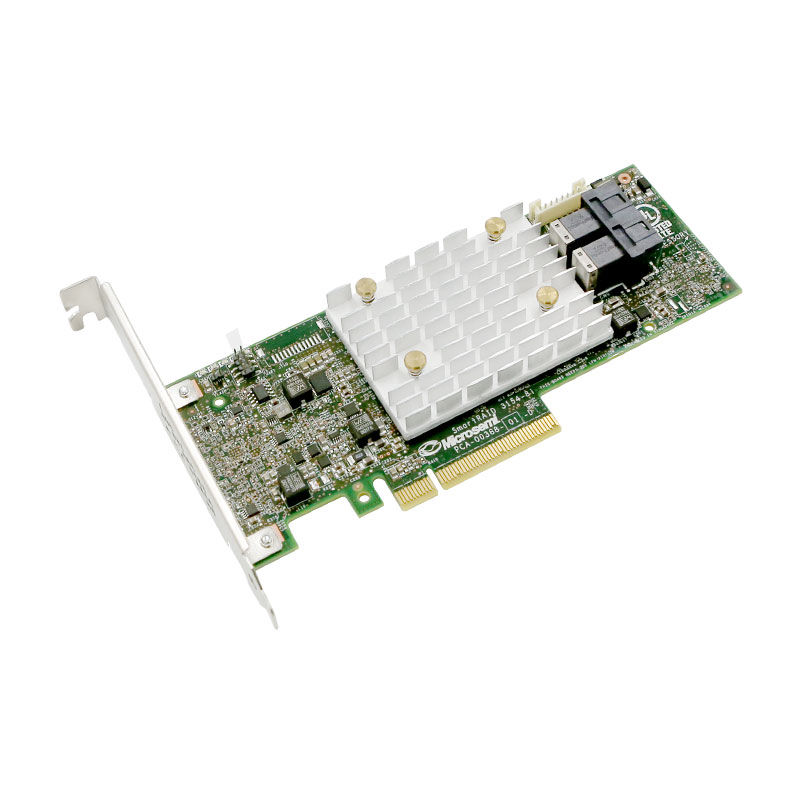 2294800-R SmartRAID 3102-8i Adaptec 8-Port 12 Gbps PCIe Gen3 SAS/SATA SmartRAID Adapter