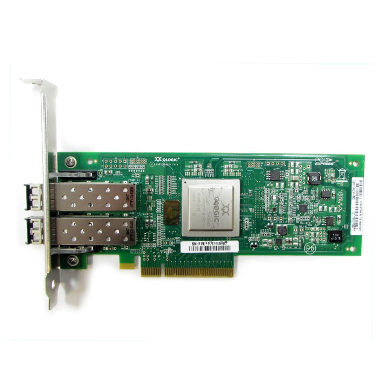 QLE2562 Qlogic QLE2562-CK Fibre Adapter 8GB Dual Port FC HBA 