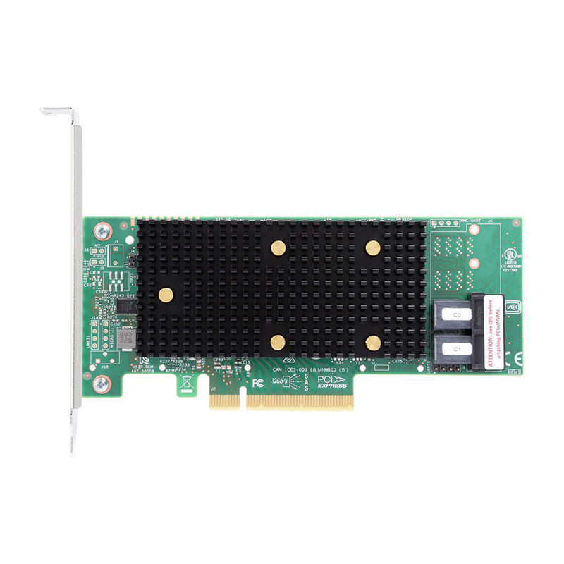 Broadcom 9400-8i Single 05-50008-01 8-Int Ports 12Gb/s SAS/SATA/NVMe Tri-Mode PCle3.1 HBA