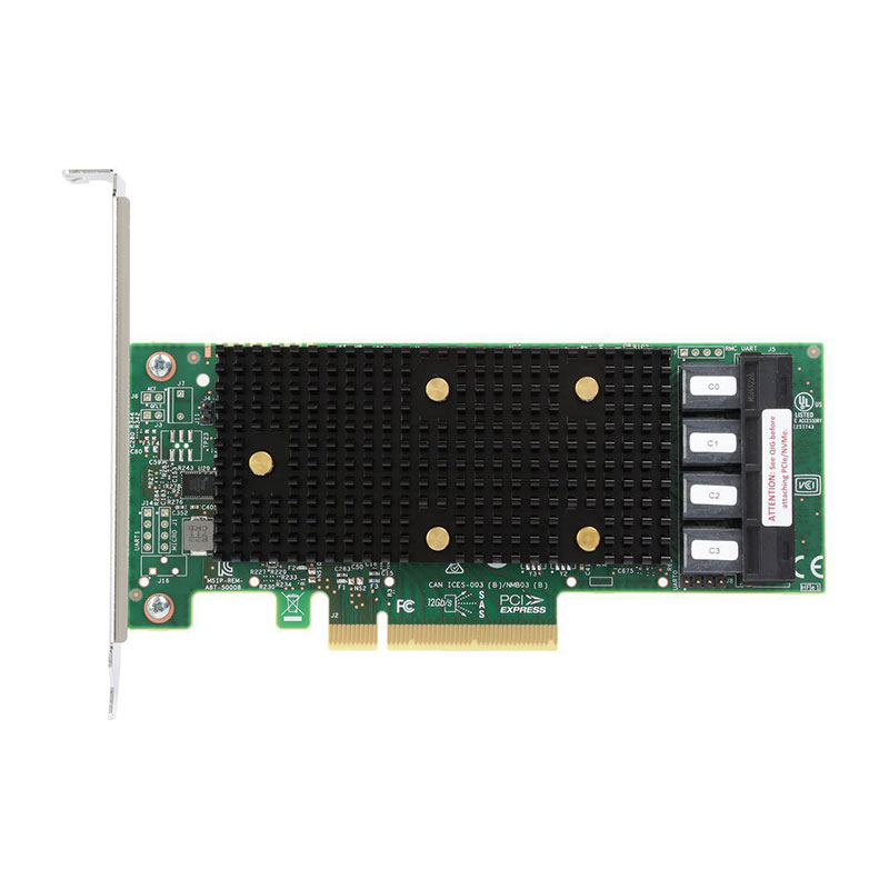 9400-16i SGL 05-50008-00 16-Int Ports 12Gb/s SAS/SATA/NVMe Tri-Mode PCle3.1 HBA