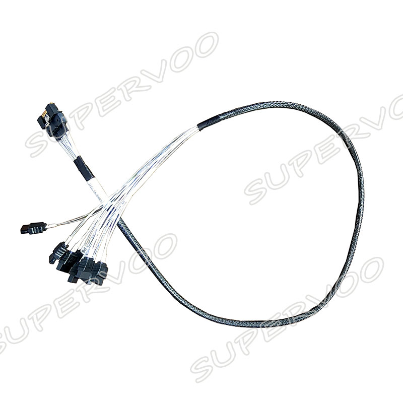 05-60010-00 Broadcom Cable  x8 8654 to 8x1 SATA 1M