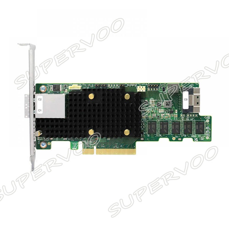 9580-8i8e BROADCOM 05-50076-00 12G 8 int.+ 8 etx. Ports 8Gb Cache x8 PCIe Gen 4.0 RAID Controller