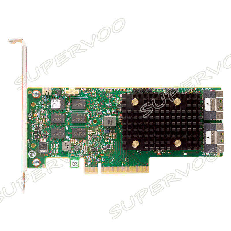 9560-16i Broadcom 05-50077-00 12G 8-port(2*SFF-8654) 8GB PCIe x8 Gen 4.0 RAID Controller