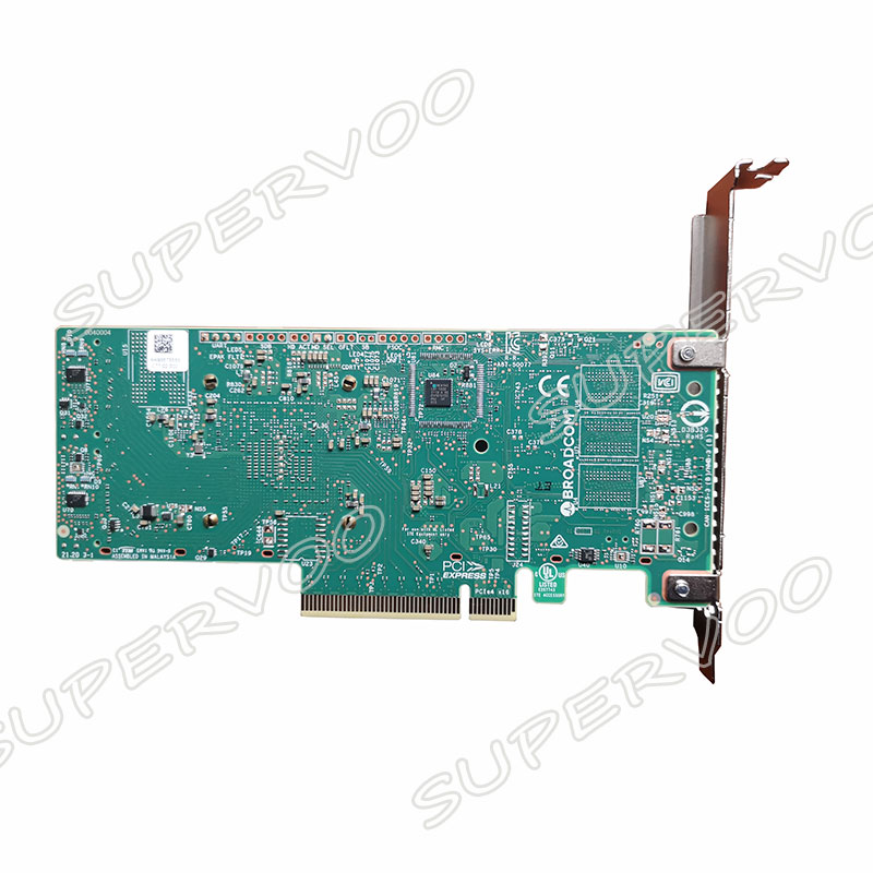 9500-8i Broadcom 05-50134-01 12Gb/s 8-Ports (SFF-8654) PCIe x8 Gen 4.0 Tri-Mode SAS HBA