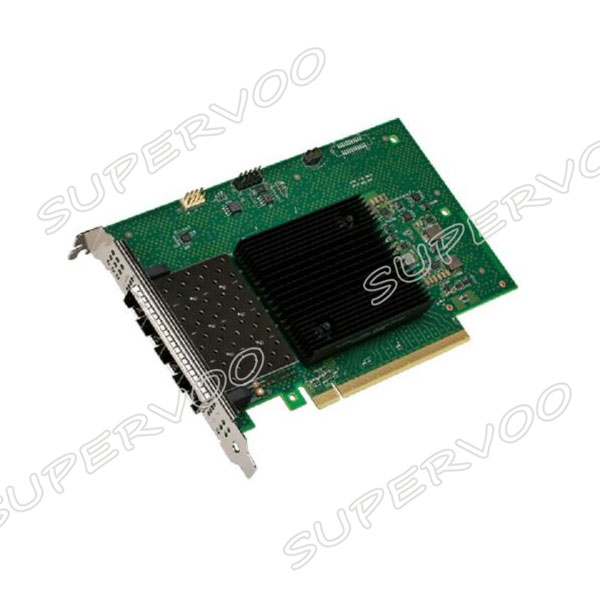 E810-XXVDA4 4-port 10/25Gb SFP28 PCIe 4.0 x16 Network Adapter Full High E810XXVDA4BLK